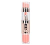 Pinceau de maquillage 5 en 1 Sluffs, éponge multifonctionnelle en or rose, pour fond de teint, poudre libre, sourcils, fard à paupières, lèvres