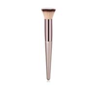 Pinceau de maquillage coudé pour femme, application de correcteur, poils synthétiques doux, poignée de brosse de polissage
