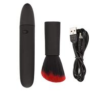 Pinceau de Maquillage électrique, Forte Adhérence sur la Poudre, Pinceau Blush Réglable à 10 Vitesses pour le Mélange de Polissage, avec des Cheveux Doux et Moelleux