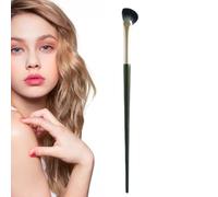 Pinceau de maquillage en forme d'éventail, pinceau ombreur de nez en forme de demi-éventail | Pinceaux de contour pour maquillage en forme de demi-éventail, outils de maquillage, pinceau en a