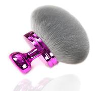 Pinceau de maquillage extra large pour le corps, 7,6 cm de large, pinceau auto-bronzant, application du visage et du corps, coffret cadeau (violet)