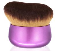 Pinceau de maquillage extra large pour le corps autobronzant, maquillage des jambes et mélange bronzant, pinceau kabuki à tête large de 75 mm pour une application plus uniforme et jolie, pinceau de
