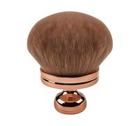 Pinceau de maquillage extra large pour le corps pour autobronzant, pinceau kabuki à tête large de 8,1 cm, pinceau de maquillage pour les jambes et applicateur bronzant pour le dos - Or rose