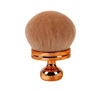 Pinceau de maquillage extra large pour le corps pour jambes et poudre bronzante, applicateur de crème solaire, fond de teint ovale avec sac à cordon de serrage (A)