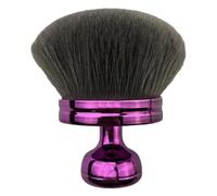 Pinceau de maquillage extra large pour les jambes et applicateur bronzant pour le dos. 3 têtes de pinceau larges pour appliquer le fond de teint. Grands points noirs (violet, taille unique)