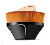 Pinceau de maquillage Kabuki pour fond de teint, pinceau magique pour le visage, haute densité, multifonctionnel pour poudre impeccable, mélange liquide ou crème cosmétiques avec étui portable