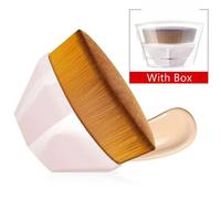 Pinceau De Maquillage Magique Pour Poudre,Blush Pour Le Visage,Portable,Professionnel,Pour Fond De Teint,Grand,Cosmétique,Base Souple,Nouvelle Collection.Gris.