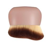 Pinceau de maquillage multi-usage pour bronzage complet du corps, fibres lisses, prise en main, outil de mélange sans couture, pinceau à tête large pour estomper la poudre bronzante