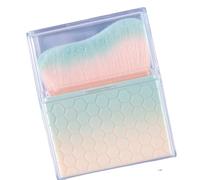 Pinceau de maquillage multifonction à tête plate coudée pour base et application de crème en poudre Poignée confortable Outil de beauté