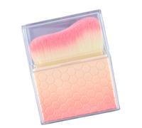 Pinceau de maquillage multifonction à tête plate coudée pour base et application de crème en poudre Poignée confortable Outil de beauté