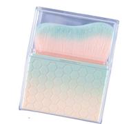 Pinceau de maquillage multifonction à tête plate coudée pour base et application de crème en poudre Poignée confortable Outil de beauté