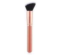 Pinceau de maquillage multifonction avec tête plate pour appliquer la base et la crème poudrée Outil de beauté avec confort