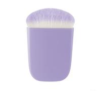 Pinceau de maquillage multifonction en forme de lentille, poils souples | Large couverture de la tête de brosse, répartition uniforme, résultats sans traces, application rapide, aspect