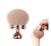 Pinceau de maquillage ovale extra large, 7,6 cm de large, pinceau de fond de teint pour les jambes, le visage, kabuki doux pour application de poudre liquide bronzante