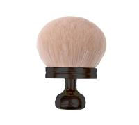 Pinceau de maquillage ovale extra large de 7,6 cm de large pour fond de teint pour les jambes, le corps et le visage, pinceau kabuki doux pour liquide et poudre, poudre bronzante, crème solaire