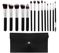 Pinceau de maquillage,Pinceau pour ombre à paupières,Ensemble de pinceaux de maquillage,14 pièces