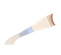 Pinceau de maquillage plat biseauté - Pinceau à poils doux pour fond de teint liquide et anti-cernes, outil de mélange de crème | Applicateur cosmétique durable | Parfait pour les femmes, les filles