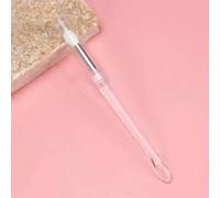 Pinceau De Maquillage Portable En Silicone 2 En 1,Brosse Pour Fond De Teint Correcteur,Double Tête,Douce,Avec Capuchon,Tête Ronde,Tendance,Nouveau,Jules.White.