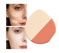 Pinceau De Maquillage Pour De Teint Liquide - Outil De Maquillage Visage En Silicone Plat | Pinceau De Teint Crème | Pour Passionnés Débutants Artistes Routine Quotidienne Pratique Travail Précis