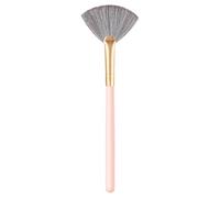 Pinceau de maquillage pour éventail, pinceau surligneur | Pinceau de maquillage Fan Blush - Outil Sculpt Blush, application précise du maquillage, pinceaux de contour à poils doux pour sculpter les jo