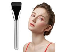 Pinceau de maquillage pour fond de teint, ultra fin, plat, pour application uniforme du fond de teint, applicateur cosmétique pour crème liquide