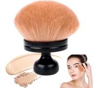Pinceau De Maquillage Pour Le Corps Pour L'autobronzantpinceau Kabuki Bronzers Blend Applicator,Pinceau De Maquillage Ovale Pour Le Visage Et Le Corpspoudrefard À Jouespoils Synthétique