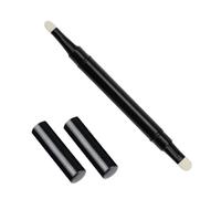 Pinceau de maquillage rétractable avec capuchon, pinceau à ombre à double extrémité pour les yeux et le nez, outil de maquillage automatique pour la maison, l'extérieur, les voyages (pinceau