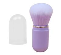 Pinceau de maquillage rétractable - Brosse à poudre de voyage avec couvercle | Fond de teint portable, blush, poudre bronzante et pinceau à poudre, outil cosmétique compact et adapté aux voyages