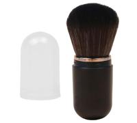Pinceau de maquillage rétractable - Pinceau à poudre de voyage - Pinceaux pour fard à joues et fond de teint | Pinceau portable pour visage avec couvercle pour fond de teint, pinceau magique KABBUKI
