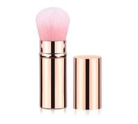 Pinceau de maquillage rétractable pour femme - Pinceau surligneur - Pinceau à poudre - Pinceau cosmétique pour fard à joues