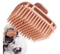 Pinceau de masseur de cuir chevelu générique - brosse d'épurateur de cheveux, masseur de tête carrée pour hommes femmes | Conception vide pour une boîte de shampooing de nettoyage et