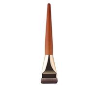 Pinceau de mélange de fondations : maquillage premium avec poignée en bois, crème multi-usages et applicateur de poudre | Contour de précision, mélange doux, poils pour une couverture perf