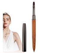 Pinceau de Nail Art, Pinceau de Nail Art, Outils de Poinçonnage des Ongles - Pinceau à Vernis à Ongles en Bois de Santal pour les détails fins, les dessins fins, les lignes longues, pour un usage