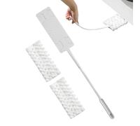 Pinceau de nettoyage de sol - 69 × 9,1 cm - Outil de balayage - Nettoyant ménage avec 2 coups en microfibre - Idéal pour les sociaux, les meubles, le canapé - Zones d'accès faciles d'accès