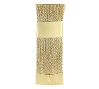 Pinceau De Nettoyage Pour Bits De Perçage - Accessoire De Manucure En Fil De Cuivre, Couleur Dorée Nail art cuivre brosse à cheveux, brosse de nettoyage