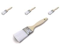 Pinceau de nettoyage queue de morue |Lot de 3 | Nylon | Largeur 40mm | Unité jetable | Multi support | Peinture huile acrylique vernis émaux colle lasure teinture apprêt résine | Kibros 321_40cx3