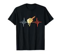 Pinceau de Peinture Ligne d'impulsion Personne de métier T-Shirt