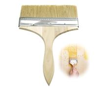 Pinceau de Surface 200 mm, Pinceaux de Peinture Pinceau Lasure Bois Exterieur Pinceau Plat Spalter Spalter Large avec Poignée en Bois Les Grandes Surfaces Couverture pour Meubles Mur Clôture