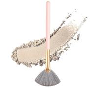 Pinceau de surligneur | Pinceau de maquillage en éventail, outil de blush de sculpture, application de maquillage précise, pinceaux de contour des poils pour les meilleurs