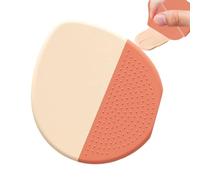 Pinceau De Teint Pour Maquillage Liquide | Applicateur De Maquillage Plat En Silicone - Pinceau De Contour - Pour Application Les Débutants Et Les Artistes Routine Quotidienne Pratique Voyage Soirée