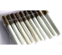 Pinceau de verre 10pcs pinceau changeable pour graveur/stylet de fibre en verre - Polissage filigrane de surfaces - enlever les couches d'oxydes et patines