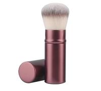 Pinceau de voyage rétractable pour fard à joues - Pinceau de maquillage rétractable - Poudre de mélange cosmétique