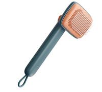 Pinceau d'épilation pour chiens, brosse de toilettage des animaux,Brosse de chien pour la perte - Peigne d'outil de massage de toilettage réglable avec conception de lonyard pour la maison