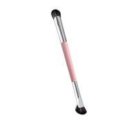 Pinceau double face pour fard à paupières et outil de contouring avec tête en fibre synthétique pour une application précise du maquillage. Pinceau double face pour fard à paupières contouring