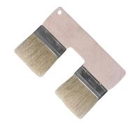 Pinceau Double Peinture | Outil de 7,6 cm avec Poils texturés pour Effets Créatifs | Pinceau Acrylique Texture Mur Pinceau Manche Large Manche Art Artisanat Toile Décoration