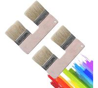 Pinceau Double Pour Peinture Acrylique En Forme De U - Tête De 7,6 Cm (2*B)