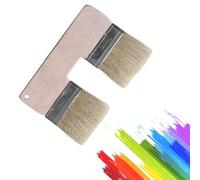 Pinceau Double Pour Peinture Acrylique En Forme De U - Tête De 7,6 Cm (B)