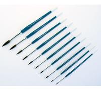 Pinceau Écolier Poils De Poney Tailles Assorties 10 Pièces