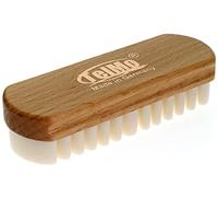 Pinceau en daim pour le soin en douceur du nubuck, du daim, du daim ou du cuir pleine fleur. Pinceau Telmo en daim nubuck avec coussin en crêpe 125x42mm pour le nettoyage et l'entretien du daim nubu