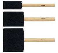 Pinceau en mousse, largeur: 25 mm